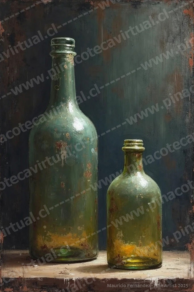 103.- Botellas antiguas