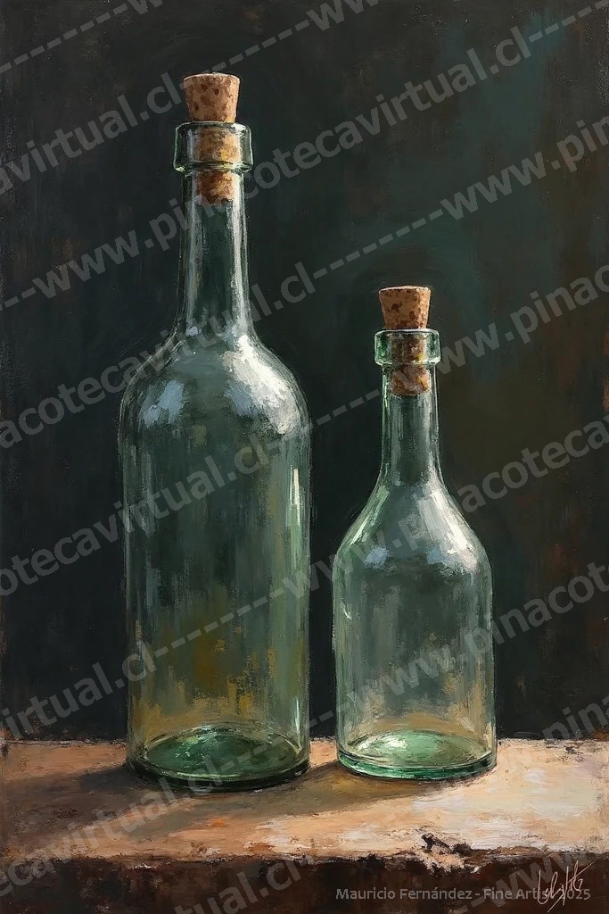 108.- Botellas antiguas