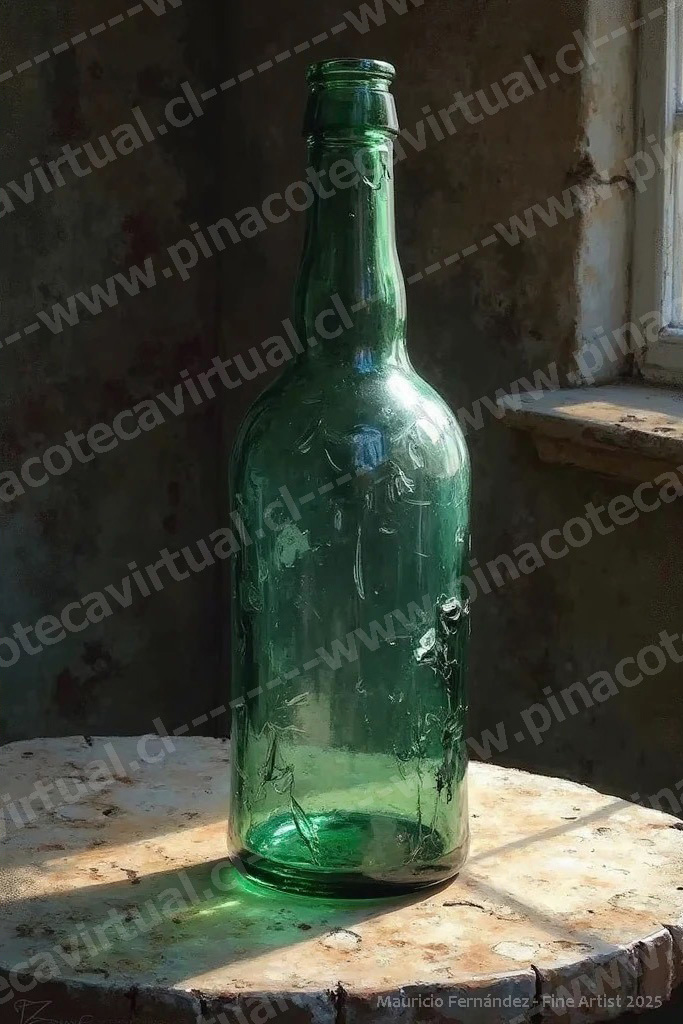14.- Botella antigua