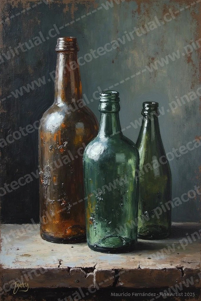 32.- Botellas antiguas